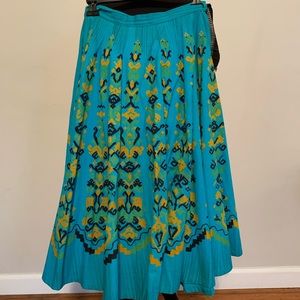Vintage Mexican circle skirt